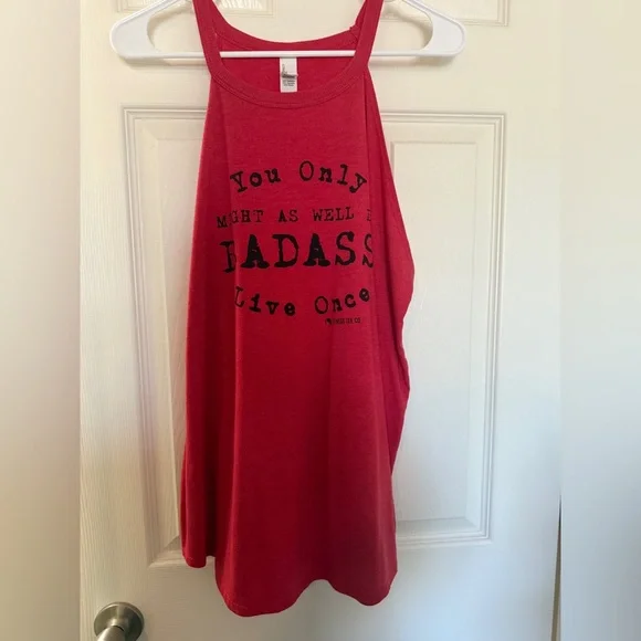Fitness Tee Co. Red Workout Tank Top - XXL - Picture 1 of 4